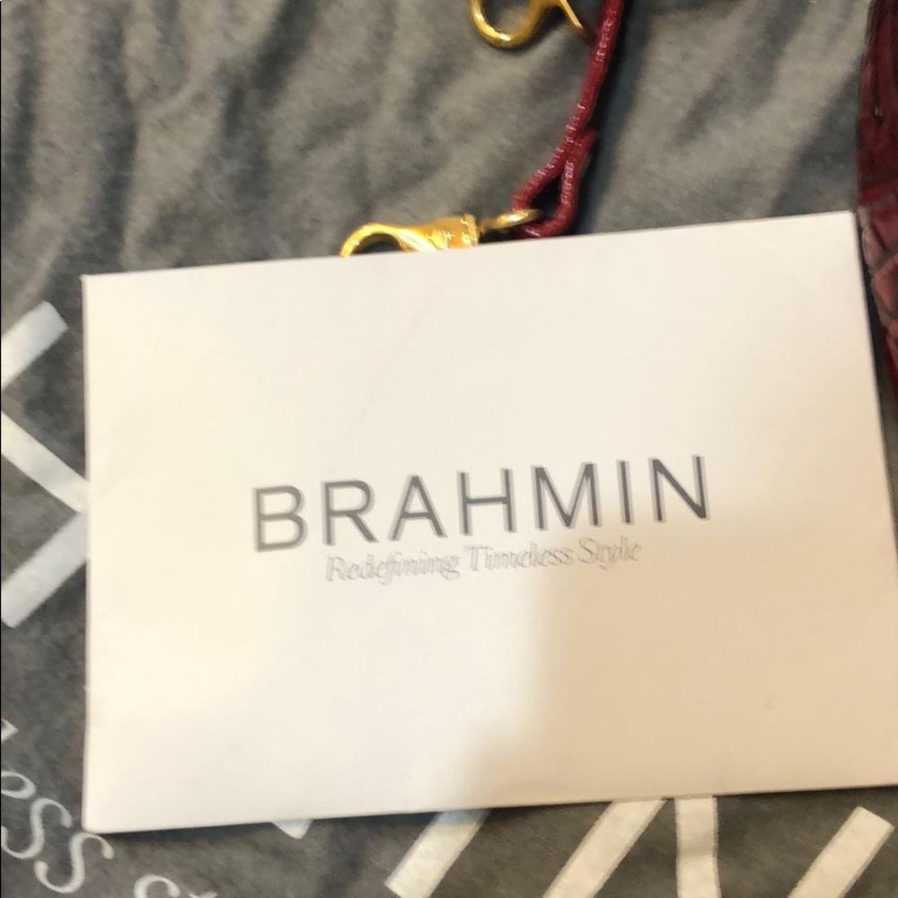 Vintage Brahmin Mini Kathleen Ruby Melbourne - Picture 2 of 3